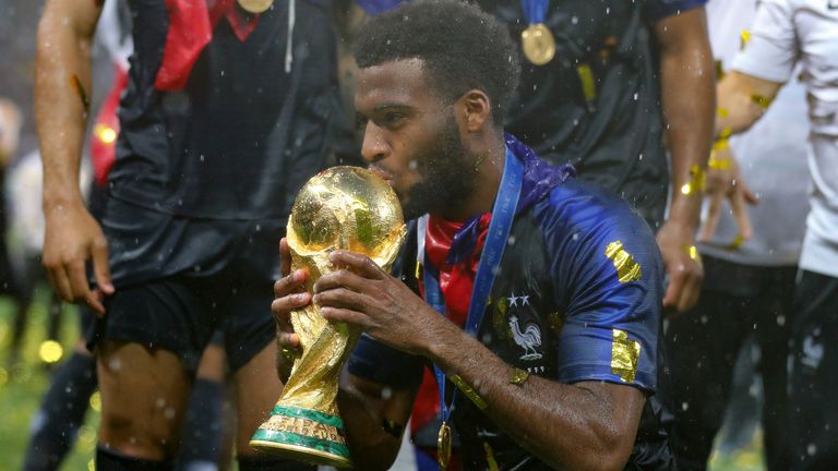 Thomas Lemar (Atletico Madrid) - Weltmeister 2018 mit Frankreich