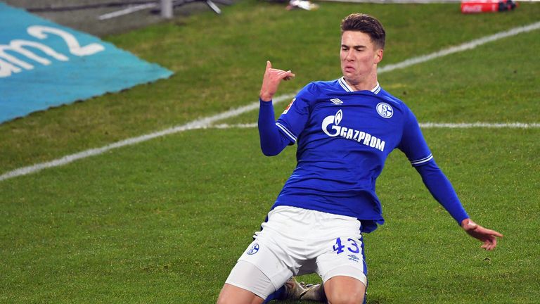 Matthew Hoppe bleibt wohl auch im Falle eines Abstiegs beim FC Schalke.