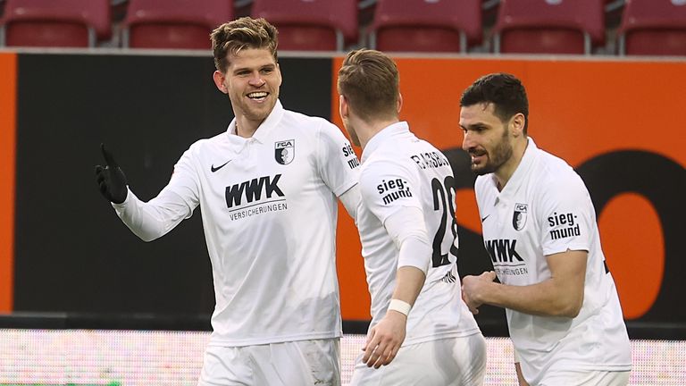 FC Augsburg: Florian Niederlechner (Saison 2019/2020) 13 Tore