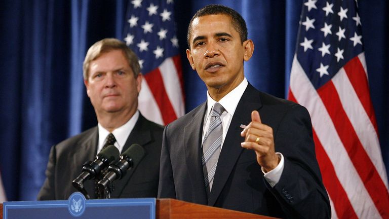 ... war Barack Obama auf dem Weg, erster afroamerikanischer US-Präsident zu werden.