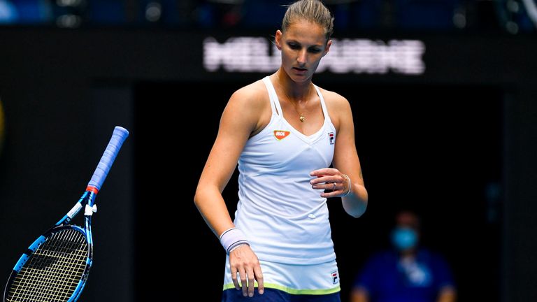 Karolina Pliskova scheitert bei den Australian Open erneut früh.