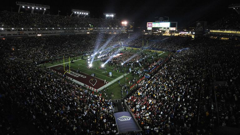 2009: Super Bowl XLIII; Raymond James Stadium
Pittsburgh Steelers - Arizona Cardinals: 27:23
