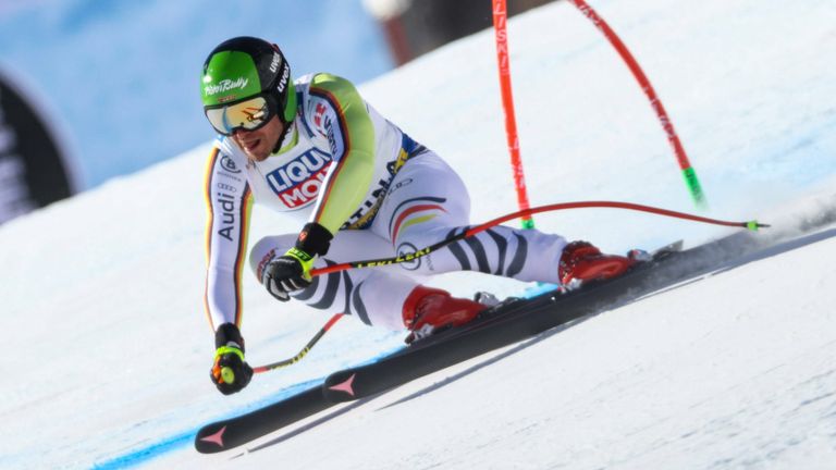 Andras Sander holt überraschend die Silbermedaillen bei der WM-Abfahrt in Cortina d'Ampezzo.