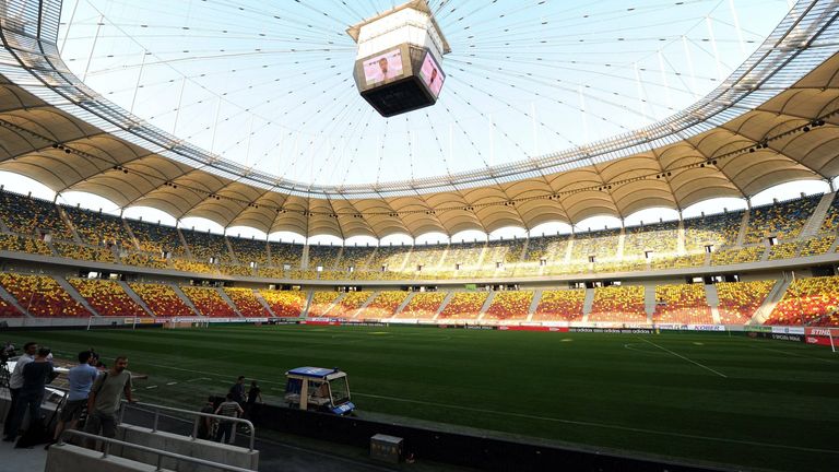 Nationalstadion in Bukarest, Rumänien