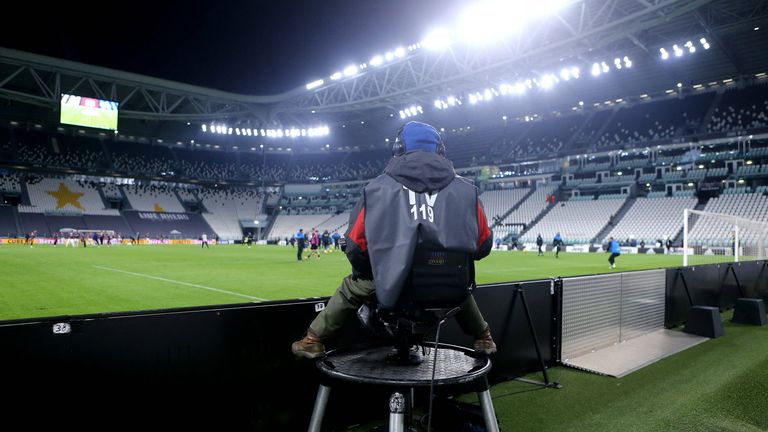 Juventus Stadium in Turin, Italien