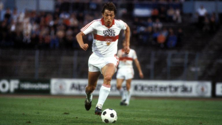 VfB Stuttgart: Karl Allgöwer - 129 Tore