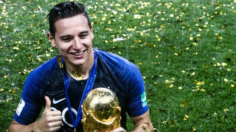 Florian Thauvin (Olympique Marseilles) - Weltmeister 2018 mit Frankreich