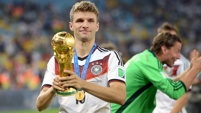 Thomas Müller (FC Bayern München) - Weltmeister 2014 mit Deutschland