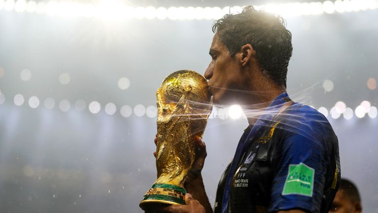 Raphael Varane (Real Madrid) - Weltmeister 2018 mit Frankreich