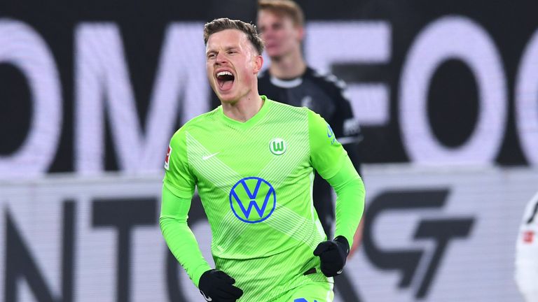 Yannick Gerhardt und der VfL Wolfsburg wollen gegen Gladbach an ihre Grenze gehen. 