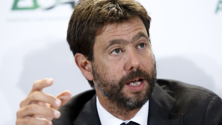  Andrea Agnelli schlägt Transfer-Revolution vor.