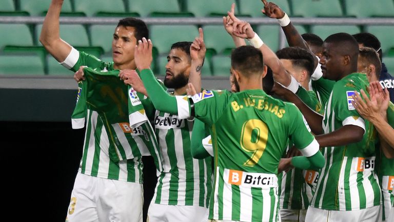 Platz 3 (geteilt): Real Betis mit 15 verschiedenen Torschützen
