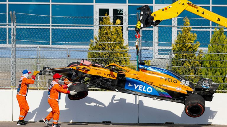 Höchste Ausfallquote: Carlos Sainz (Ferrari). In 24 Prozent aller seiner Rennen schied er aus. Das ist die höchste Ausfallquote des gesamten Starterfelds 2021.