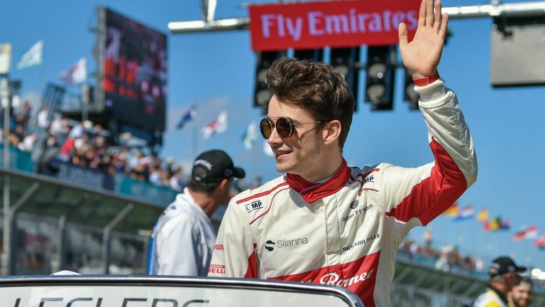 Charles Leclerc (Ferrari): Sauber. Australien 2018. Nur ein Jahr später zu Ferrari.