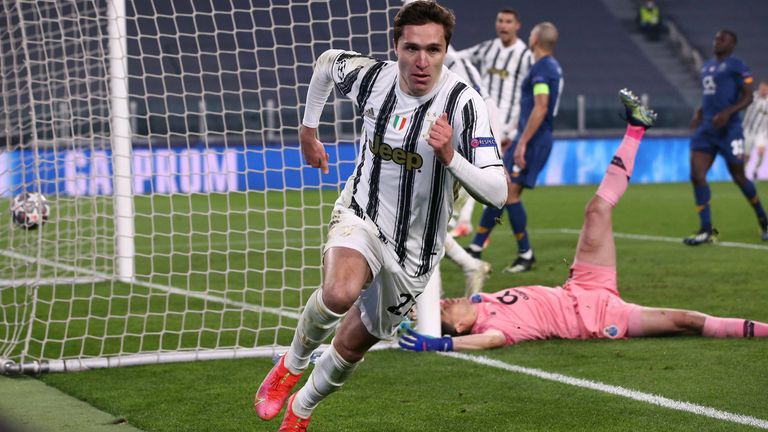 Juventus traf im Achtelfinale der Champions League auf den FC Porto.