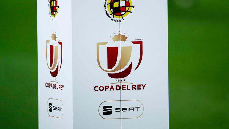 Das alte Logo der Copa del Rey.