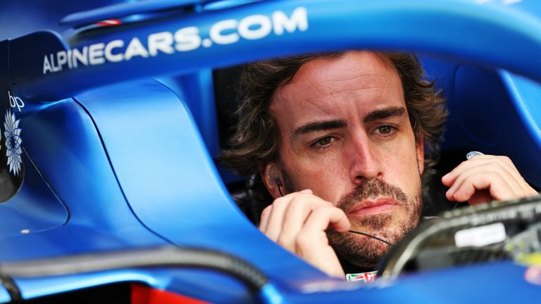 Fernando Alonso strotzt bei seinem Comeback in der Formel 1 vor Selbstvertrauen. 