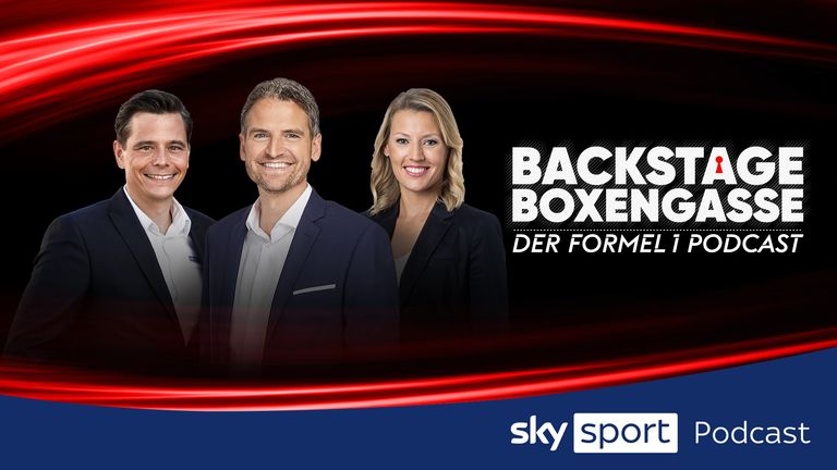 ''Backstage Boxengasse - Der Formel 1 Podcast'' hört ihr jeden Dienstag auf Sky Sport und überall, wo es Podcast gibt.