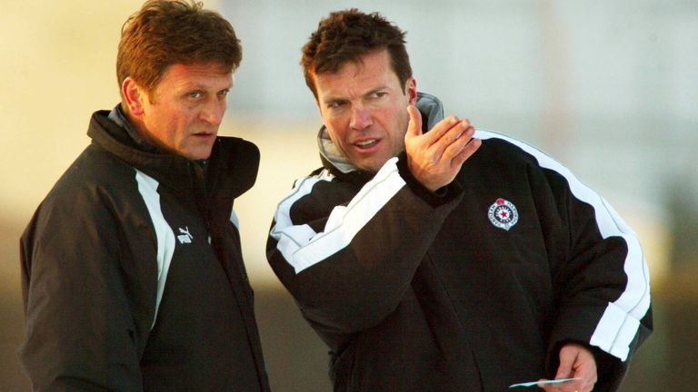 Seine zweite Station war Partizan Belgrad. Die Belgrader führte Matthäus zur Meisterschaft und qualifizierte sich zudem für die Champions League.