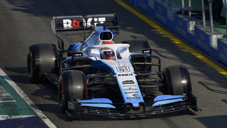 George Russell (Williams): Williams. Australien 2019.  16.