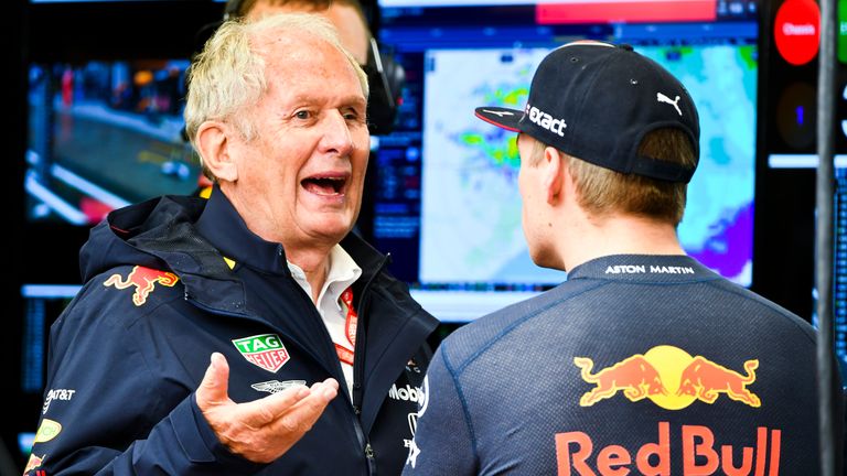 Helmut Marko formuliert WM-Titel als Ziel. 