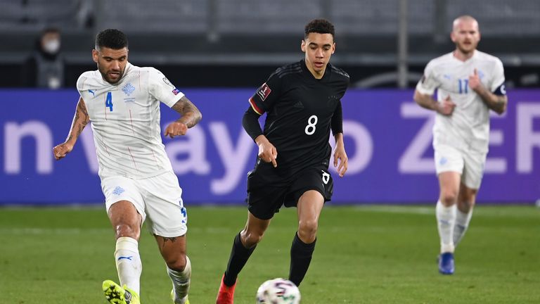 Der 18-Jährige kam noch zu seinem Länderspiel-Debüt. - ohne Note