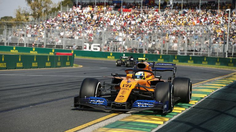 Lando Norris (McLaren): McLaren. Australien 2019. Wurde 12.