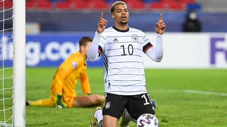 Lukas Nmecha rettet der deutschen U21 ein Remis gegen die Niederlande.