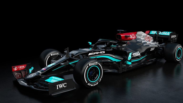 Der Mercedes-AMG F1 W12 E für die Formel-1-Saison 2021 (Bildquelle: Mercedes).