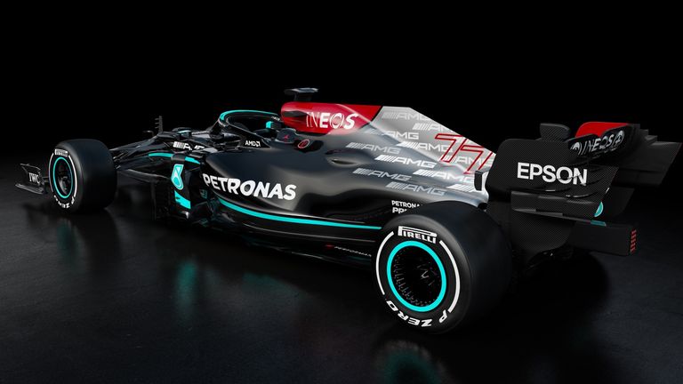 Der Mercedes-AMG F1 W12 E für die Formel-1-Saison 2021 (Bildquelle: Mercedes).