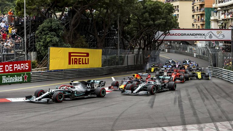 Die Strecke mit der niedrigsten Höchstgeschwindigkeit: Circuit de Monaco/Monte Carlo – 294 km/h