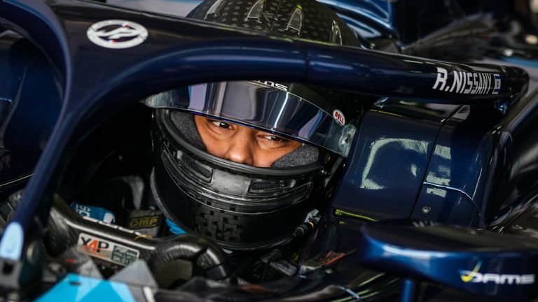 Roy Nissany (Israel) - Team: DAMS - Platzierung 2020: 19. (Trident)