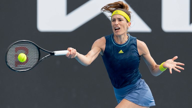 Andrea Petkovic zieht in Miami in die zweite Runde ein.