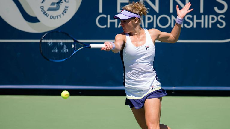 Laura Siegemund besiegt beim WTA-Turnier in Miami Christina McHale in zwei Sätzen.