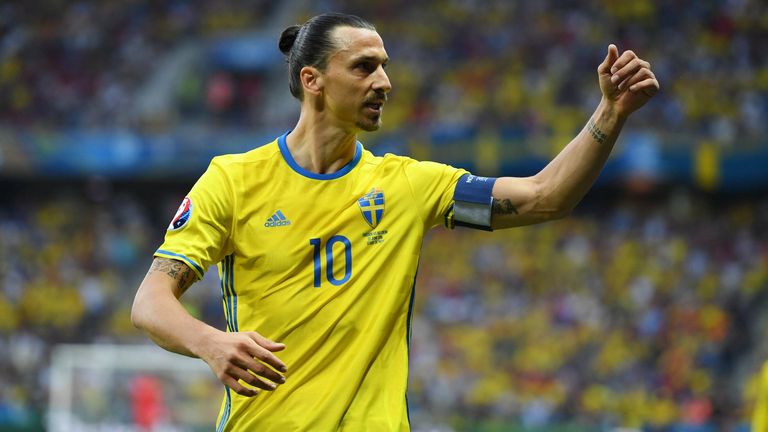 Zlatan Ibrahimovic könnte gegen Georgien zum ersten Mal seit fünf Jahren für Schweden auflaufen.