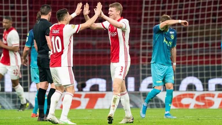 Platz: FC Ajax (Eredivisie); Wert: 346,63 Millionen Euro; Veränderung in den letzten zwei Jahren: keine; Einnahmen: 144 Millionen Euro 