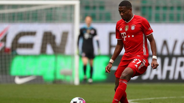 Ballverteiler: David Alaba spielte beim FC Bayern in dieser Saison die meisten Pässe (1942).