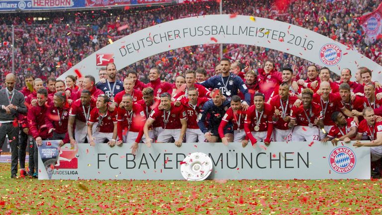 Der FC Bayern München ist Deutscher Meister 2016.