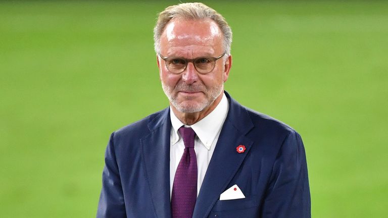 Bayern-Boss Karl-Heinz Rummenigge zieht in die UEFA-Exko ein. 