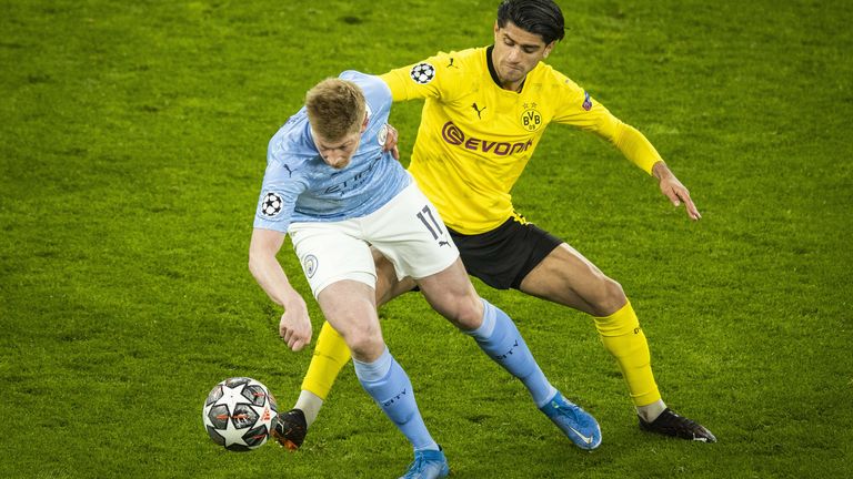Umkämpftes Spiel in Dortmund
