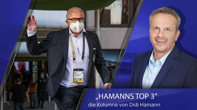 Sky Experte Didi Hamann fordert in seiner Kolumne den Rücktritt von DFB-Präsident Fritz Keller.