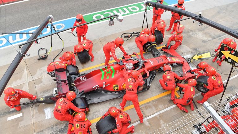 Platz 7: Ferrari (Charles Leclerc) - 2,67 Sekunden - 6 Punkte.