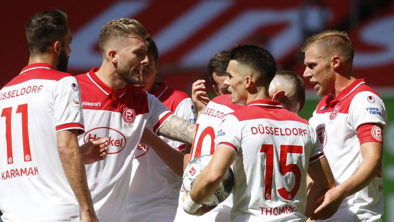 18. Fortuna Düsseldorf - 68 Spiele - 64 Punkte.