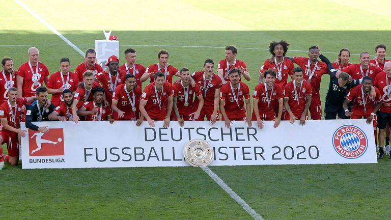 Bayern München ist Deutscher Meister 2020.