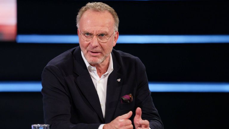 Karl-Heinz Rummenigge spricht sich gegen die Super League aus.