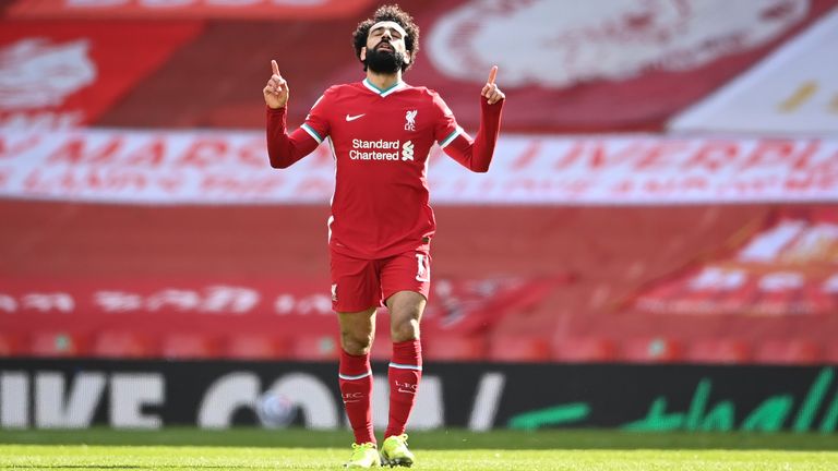 Mohamed Salah vom FC Liverpool.