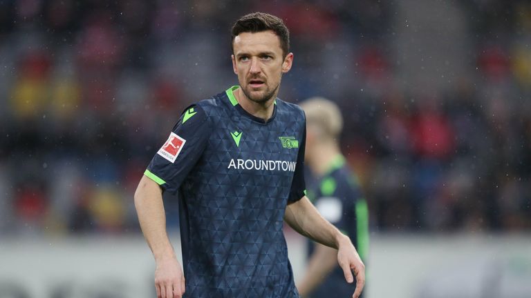 1. FC Union Berlin: Christan Gentner (34 Jahre 318 Tage) am 27.06.20202 gegen Fortuna Düsseldorf
