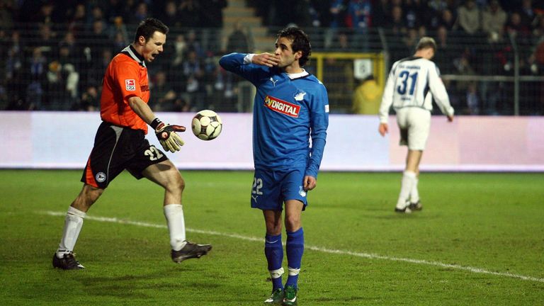 TSG Hoffenheim: Francisco Copado (34 Jahre 133 Tage) am 29.11.2008 gegen Arminia Bielefeld