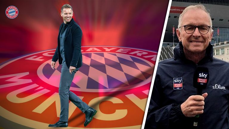 Sky Reporter und Bayern-Insider Uli Köhler kommentiert den Wechsel von Trainer Julian Nagelsmann zum FC Bayern.