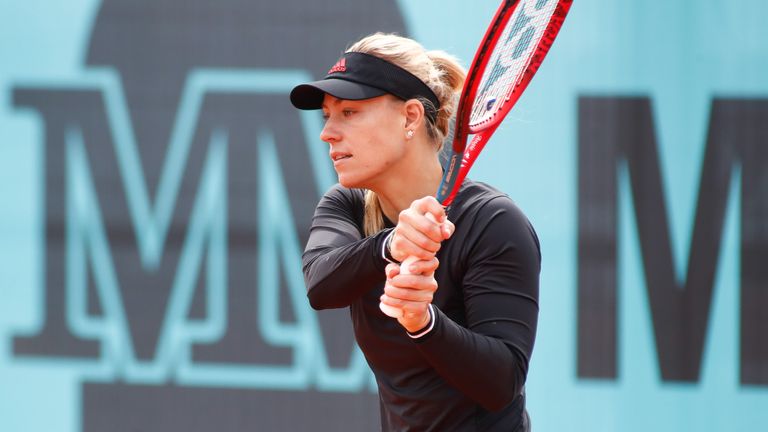 Angelique Kerber startet erfolgreich in Madrid.